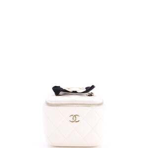 Chanel Camellia Bow Vanity Case With #287605C29B